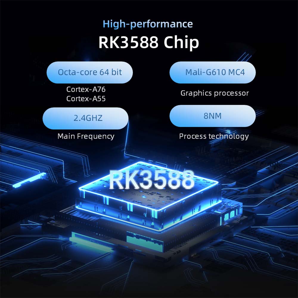 RK3588 Board-To-Board Development Board